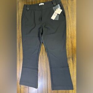 *NWT* Nanette Lepore Black Dress Pants Boot Cut Women's Size 12